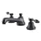 Kingston Brass KS4460TAL Tudor 8" Widespread Bathroom Faucet, Matte Black KS4460TAL - alternate 1